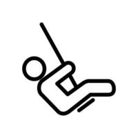 swing icon design in filled and outlined style vector