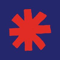 trendy illustration of abstract asterisk shape vector