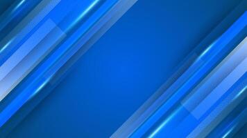 Modern abstract blue background with shadow and shiny effect. suit for business, corporate, banner, backdrop and much more vector
