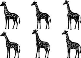Giraffe logo illustration vector