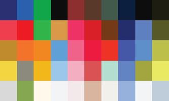 Colour palette trends for UI-UX design vector