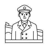 Different types of transportation vehicles coloring pages vector