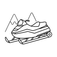Different types of transportation vehicles coloring pages vector