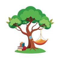 Different types of trees illustration vector