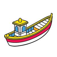 Different types of transportation vehicles coloring pages vector