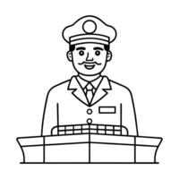 Different types of transportation vehicles coloring pages vector