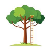 Different types of trees illustration vector