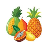 Hand drawn design botanical elements collection vector