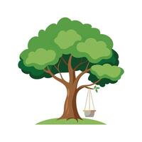 Different types of trees illustration vector