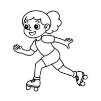 Different types of transportation vehicles coloring pages vector