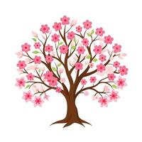Different types of trees illustration vector