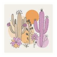 Hand drawn design botanical elements collection vector