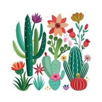 Hand drawn design botanical elements collection vector