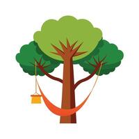 Different types of trees illustration vector