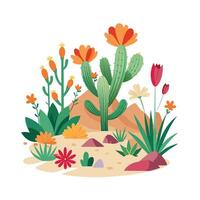 Hand drawn design botanical elements collection vector