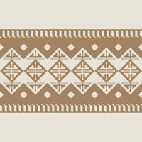 Simple geometric and ethnically inspired patterns in pastel tones vector