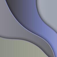 Gradient wave with space for text. vector