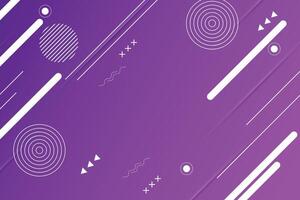Gradient texture with memphis elements. vector