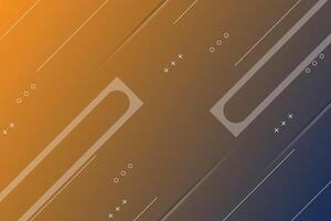 Gradient texture with memphis elements. vector