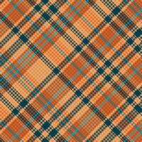 Tartan plaid pattern with texture. vector