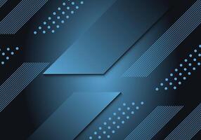Abstract black gradient geometric shape background. vector