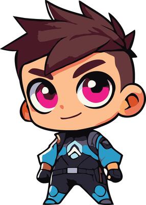Cute Chiby Character Boys