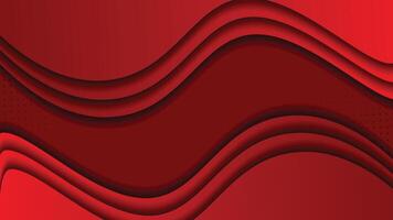 Red abstract banner background illustration vector