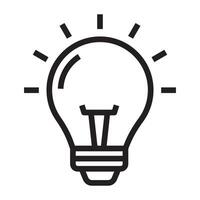 idea line icon. vector