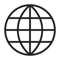 Browser line icon. vector