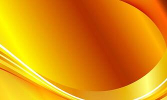 luxury geometric background. Abstract orange background of fluid shapes gradient. wave gold with blank copy space. vector