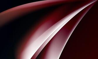 White cloth background abstract with soft waves on dark red background. vector