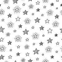 Seamless pattern with stars. vector