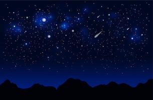 Dark space background. vector