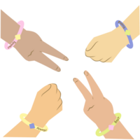 Friendship hand gestures png