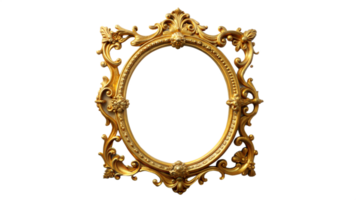 Small Ornate Mirror on Transparent Background png