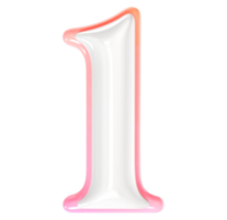 l Font 3D Rendering png