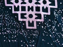 texture, pattern and background of fabric with a geometric box pattern photo