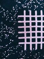 texture, pattern and background of fabric with a geometric box pattern photo