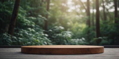 Podium designed for dynamic product presentations, adaptable to different showcases. photo