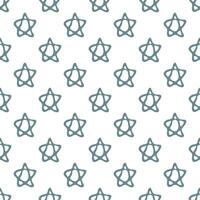 Seamless pattern with cute stars doodle for decorative print, wrapping paper, greeting cards, wallpaper and fabric vector