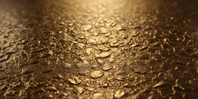 luxurious gold sheet surface effect background. photo