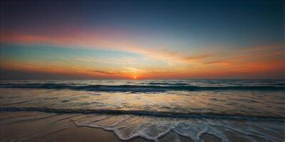 simple line with 2 tone gradient background. photo