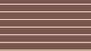 Seamless loop animation of brown horizontal stripes with subtle beige outline, slowly moving downwards, Ideal for background video