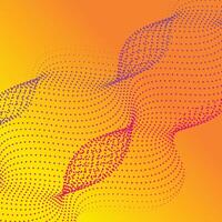 abstract backgrounds with halftone pattern in white black purple yellow red color vector