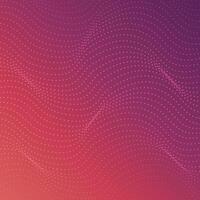 abstract backgrounds with halftone pattern in purple maroon red orange colors vector