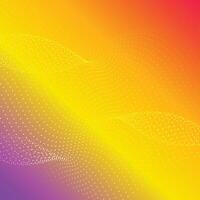 abstract backgrounds with halftone pattern in white black purple yellow red color vector