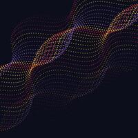 abstract backgrounds with halftone pattern in white black purple yellow red color vector