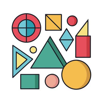 Education Material Icon Illustration