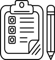 Check list Tasks Icon vector
