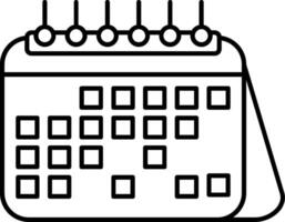 Calender Schedule Icon vector